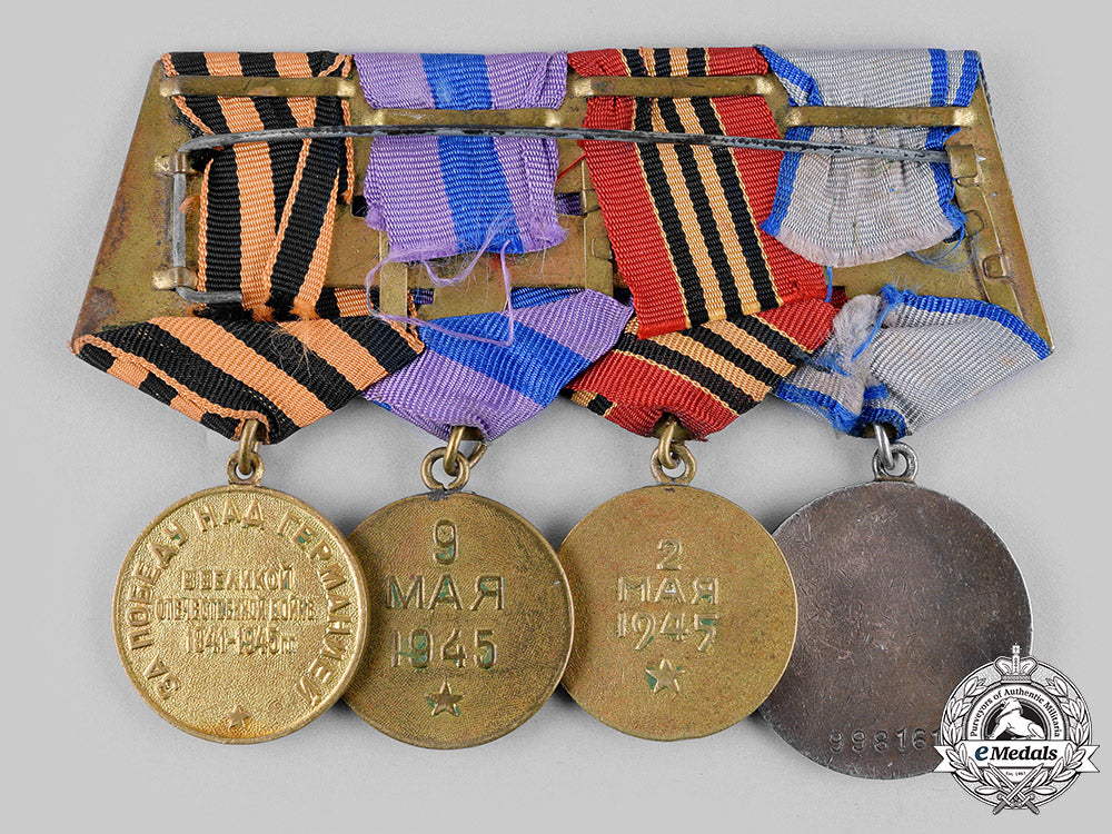 russia,_soviet_union._a_bravery_medal_group,_to_private_popadenko_vasiliy_mikhaylovich,1_st_ukrainian_front_m19_20104
