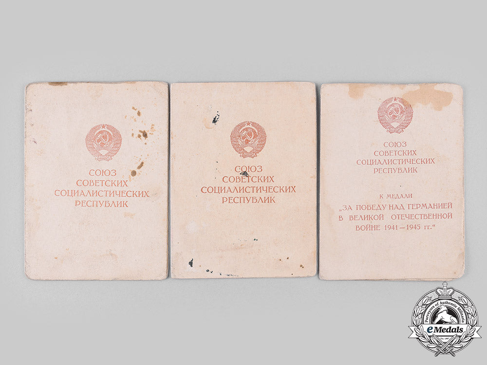 russia,_soviet_union._a_bravery_medal_group,_to_private_popadenko_vasiliy_mikhaylovich,1_st_ukrainian_front_m19_20107