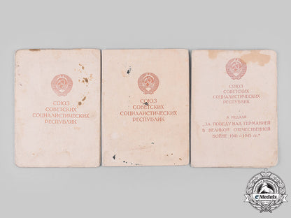 russia,_soviet_union._a_bravery_medal_group,_to_private_popadenko_vasiliy_mikhaylovich,1_st_ukrainian_front_m19_20107