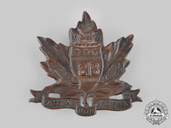 Canada, Cef. A 213Th Infantry Battalion "Toronto Americans" Cap Badge, By Geo.e.lees, C.1916