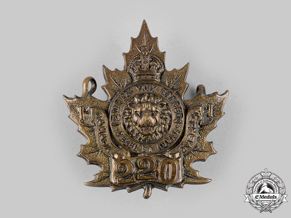 canada,_cef._a220_th_infantry_battalion"_york_rangers"_cap_badge,_c.1916_m19_20164