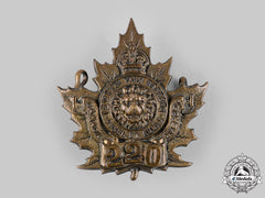 Canada, Cef. A 220Th Infantry Battalion "York Rangers" Cap Badge, C.1916
