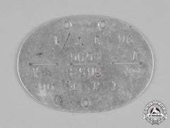 Germany, Heer. A Jäger-Ersatz-Regiment 1 Identification Tag