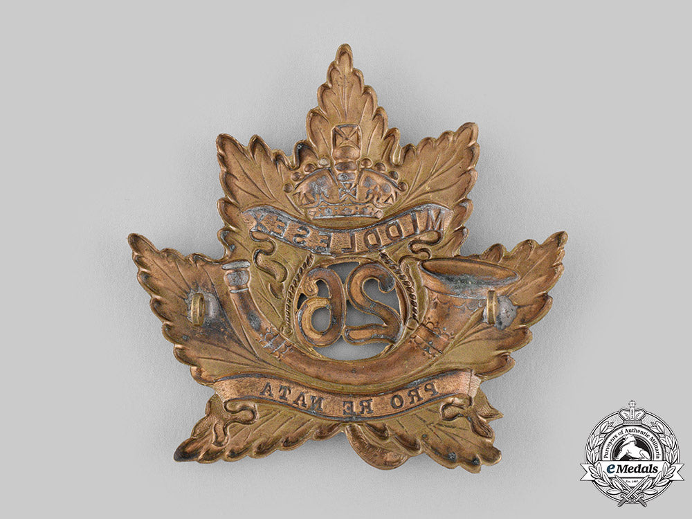 canada,_dominion._a26_th_regiment_middlesex_light_infantry_glengarry_badge,_scarce_m19_20202_1