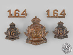 Canada, Cef. A 164Th Infantry Battalion "Halton And Dufferin Battalion" Insignia, By Geo.h.lee, C.1915