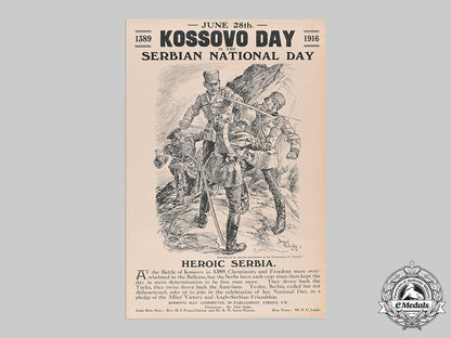 serbia,_kingdom._a_mint&_historically_important_british_kosovo_day_celebration_poster,_c.1917_m19_20228_1