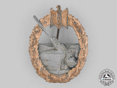 Germany, Kriegsmarine. A Coastal Artillery Badge By Berg & Nolte