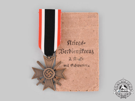 germany,_wehrmacht._a_war_merit_cross,_ii_class_with_swords,_with_package_of_issue_by_ferdinand_hoffstätter_m19_20625