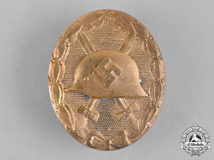 Germany, Wehrmacht. A Wound Badge, Gold Grade, By The Official Vienna Mint