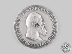 Bavaria, Kingdom. An Agricultural Association 100Th Anniversary Silver Table Medal, By Carl Poellath
