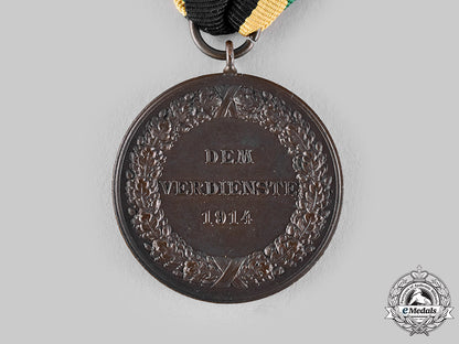 saxe-_weimar-_eisenach,_grand_duchy._a_general_merit_medal_in_bronze1914_m19_20719