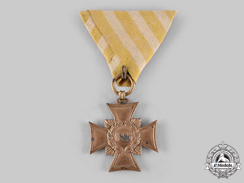 saxony,_kingdom._a_commemorative_cross_for1866_m19_20722