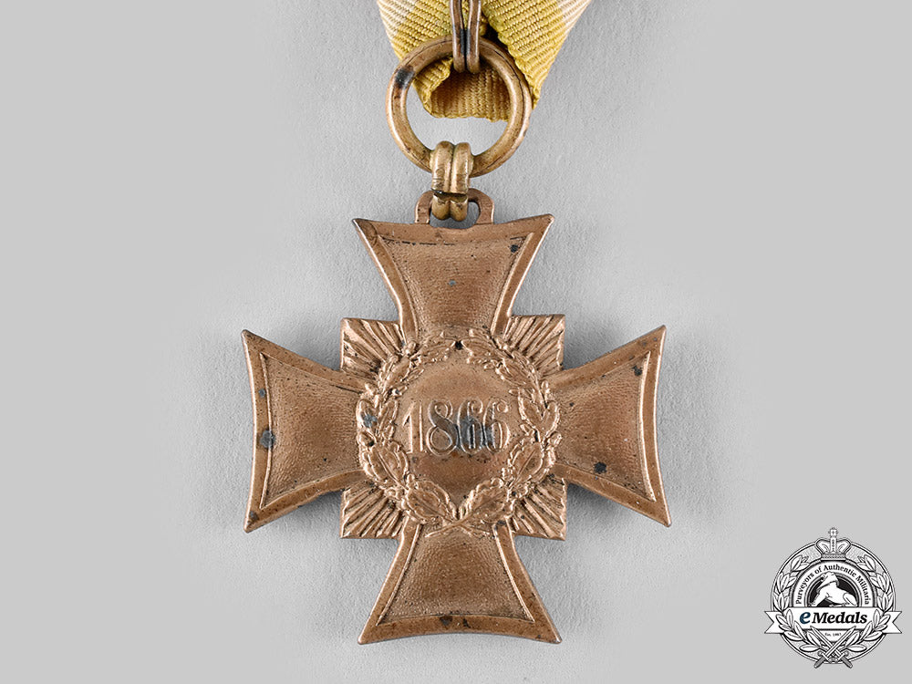 saxony,_kingdom._a_commemorative_cross_for1866_m19_20724