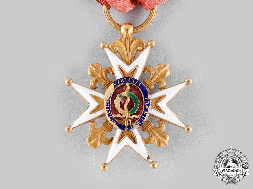 france,_napoleonic_kingdom._four_royal_awards_to_d’agon_de_la_contrie,_commander_of_phalsbourg1816-1830._m19_20874_1_1_1_1