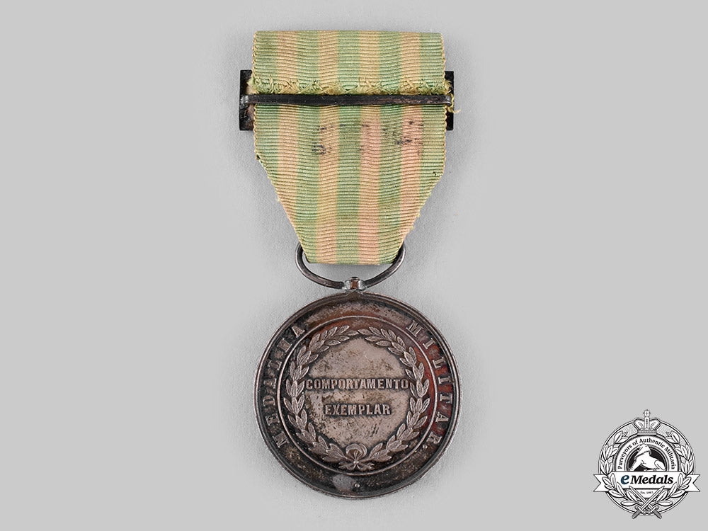 portugal,_kingdom._an_exemplary_conduct_silver_medal_by_silva,_c.1870_m19_20908_1_1
