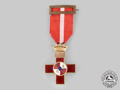 Spain, Franco. An Order Of Military Merit, I Class Cross, Red Distinction C.1950