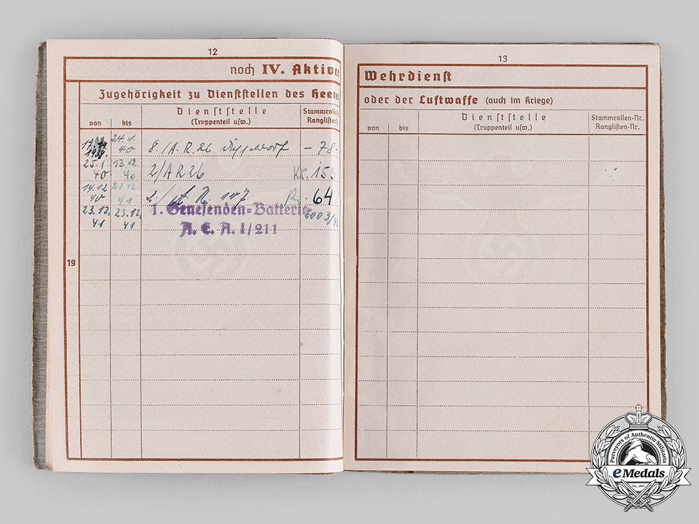 germany,_heer._a_wehrpaß_to_heer_obergefreiter_josef_steels,_kia_on_the_eastern_front_m19_21016