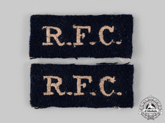 United Kingdom. A Royal Flying Corps (Rfc) Shoulder Flash Pair, C.1918