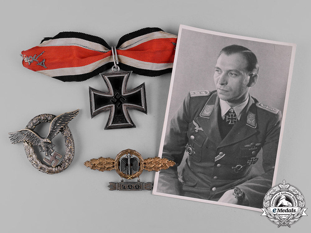 germany,_luftwaffe._the_decorations,_awards&_photographs_of_fighter_ace_franz_dörr_m19_2113_1_1