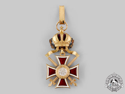 austria,_imperial._an_imperial_order_of_leopold,_i_class_with_war_decoration&_gold_grade_swords(_rothe_copy)_m19_21225