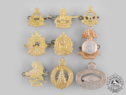 canada._a_lot_of_nine_cap_badges_and_collar_tabs_m19_21269