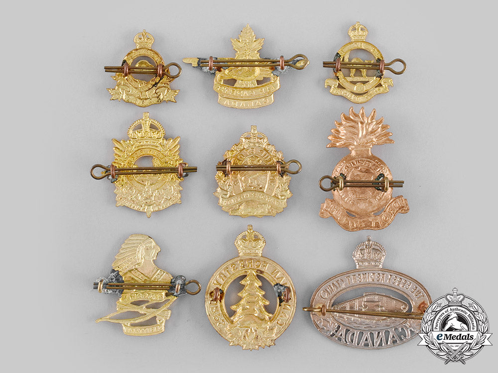 canada._a_lot_of_nine_cap_badges_and_collar_tabs_m19_21270