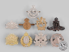 Canada. A Lot Of Nine Cap/Glengarry Badges