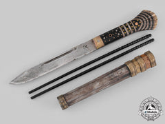 China, Qing Dynasty. A Knife Set