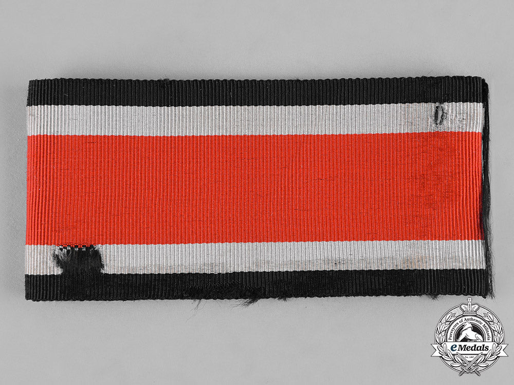 Germany, Wehrmacht. A Neck Ribbon For A Knight’s Cross Of The Iron Cro ...