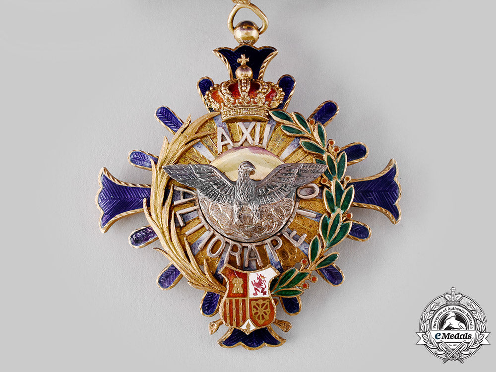 spain,_kingdom._a_civil_order_of_alfonso_xii,_grand_cross,_c.1910_m19_21505