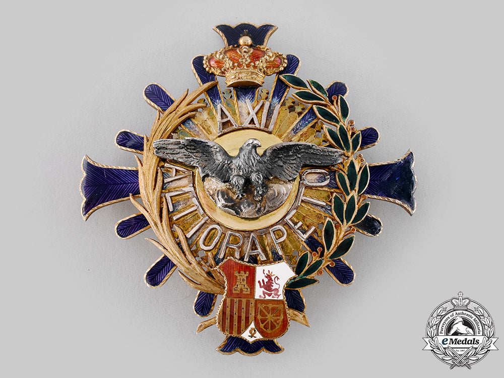 spain,_kingdom._a_civil_order_of_alfonso_xii,_grand_cross,_c.1910_m19_21508