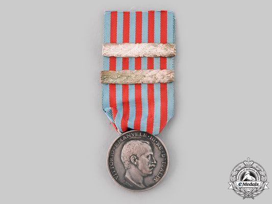 italy,_kingdom._a_medal_for_the_libyan_campaign,_ii_bars,_by_l._giorgi,_c.1915_m19_21832