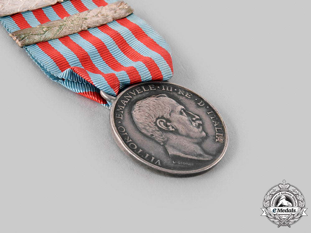 italy,_kingdom._a_medal_for_the_libyan_campaign,_ii_bars,_by_l._giorgi,_c.1915_m19_21834