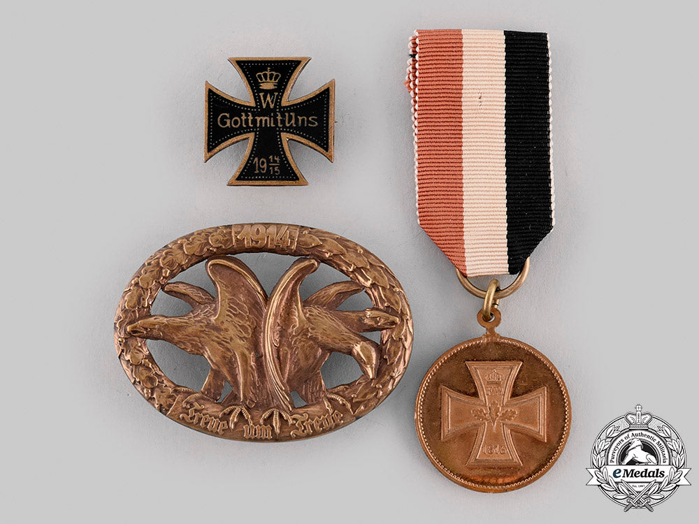 german,_imperial._a_lot_of_patriotic_war_badges,_c.1914_m19_21857