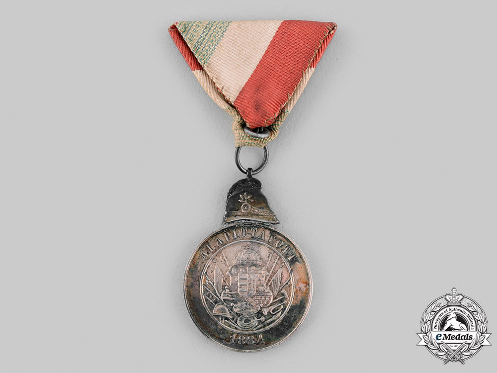 hungary,_kingdom._an_alapittatott_fire_brigade_long_service_medal_for_twenty_years'_service_m19_21946