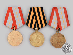 Russia, Soviet Union. Three Second War Awards