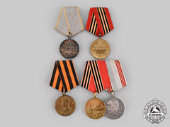 Russia, Soviet Union, Federation. Five Second War Awards