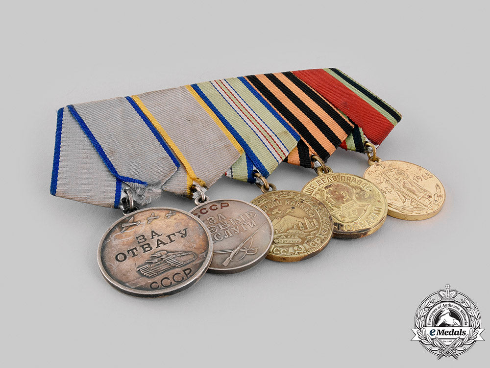 russia,_soviet_union._a_second_war_veteran's_bravery&_caucasus_service_medal_bar_m19_22025_1