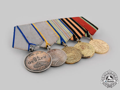 russia,_soviet_union._a_second_war_veteran's_bravery&_caucasus_service_medal_bar_m19_22025_1