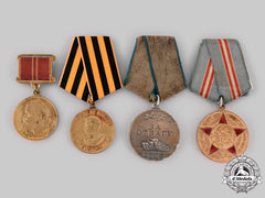 Russia, Soviet Union. Four Second War Awards