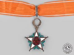 Morocco. An Order Of Ouissam Alaouite, Iii Class Commander, C.1945 By Arthus Bertrand