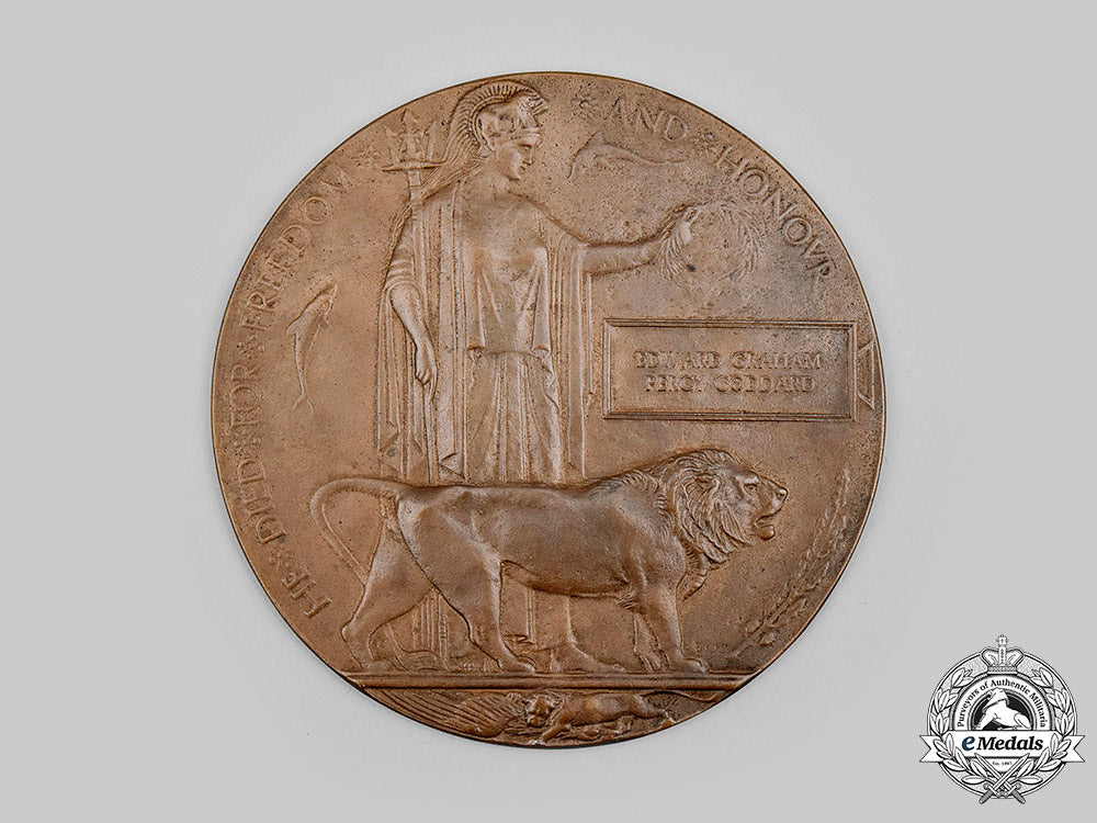 united_kingdom._a_rare_field_burial_cross&_memorial_plaque,9_th_battalion_lincolnshire_regiment_m19_22077