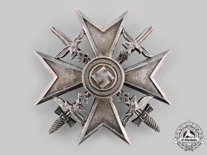 germany,_wehrmacht._a_spanish_cross,_silver_grade_with_swords,_by_paul_meybauer_m19_22131