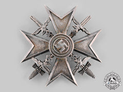 Germany, Wehrmacht. A Spanish Cross, Silver Grade With Swords, By Paul Meybauer