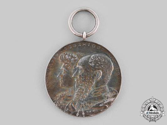 schaumburg-_lippe,_principality._a_silver_wedding_medal,_c.1910_m19_22202