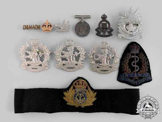 canada,_commonwealth._a_lot_of_eleven_badges&_insignia_m19_22230
