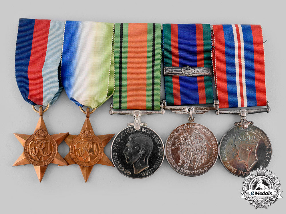 canada,_commonwealth._an_atlantic_campaign_medal_group_with_miniatures_m19_22239