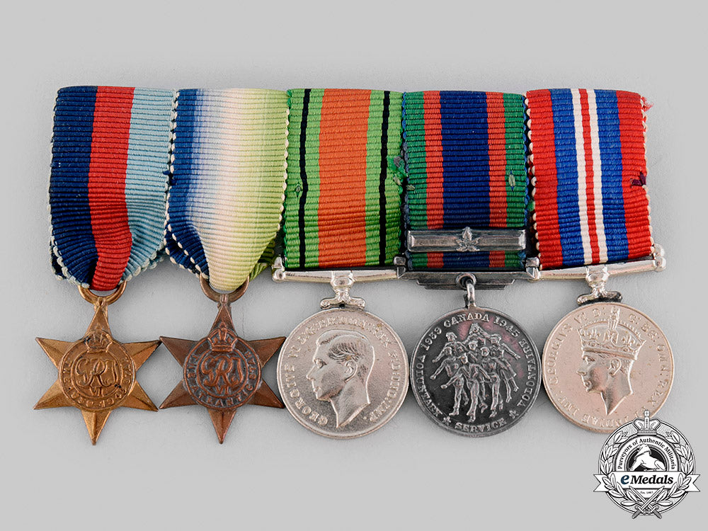 canada,_commonwealth._an_atlantic_campaign_medal_group_with_miniatures_m19_22243