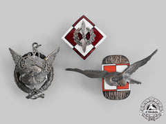 Poland, Republic. Three Post-1945 Air Force And Navy Badges