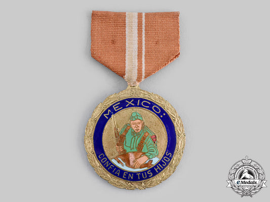 mexico._a_civil_defence_medal_for_patriotic_enthusiasm,_c.1943_m19_22400